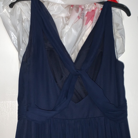 Macy’s Formal Navy Maxi Gown - Picture 5 of 6